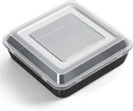Square Baking Pan With Lid, Nonstick Stainless Steel Cake And Plastic. Fixed Price $25.85.