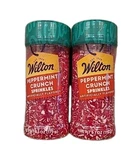 Wilton Holiday Peppermint Crunch Sprinkles - Baking 2 Bottles. Fixed Price $21.75.