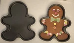 Euc Qty. 2 Wilton Holiday Gingerbread Boy Cookie Decorating Kit Non-stick Sheets. Fixed Price $29.95.
