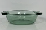 Anchor Ovenware Green Tinted Round 1.5 Qt. Casserole Dish W/handles Usa 20 -1037. Fixed Price $16.88.