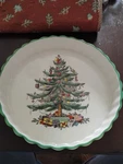 Imperial Cookware Spode Baking Dish Oven To Table Christmas Tree. Fixed Price $32.50.