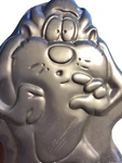 Vintage Wilton Metal Cake Form 2105-1236 Tasmanian Devil 1992 Warner Brothers. Fixed Price $11.99.
