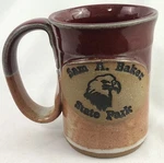Sam Baker Coffee Mug State Park Handcrafted Stoneware Pottery Tennessee 1021. Fixed Price $12.99.