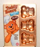 Wilton Teddy Bear Mini Treats Pan 2004 #2105-4948 New. Fixed Price $12.95.