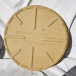 Pampered Chef Family Heritage Early Stoneware K039 Round Baking Dish 11" Guc. Fixed Price $34.95.