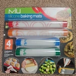 Nwt Miu Silicone 4 Baking Mats Nonstick Reusable Half Sheet Toaster Oven Set. Fixed Price $24.95.