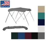 6.25OZ Boat Bimini Top Set Fits Larson Hampton 220 Cuddy Cabin I/o 1990-1993. Fixed Price $537.78.