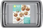 Wilton Recipe Right 3 Piece Cookie Pan Set. Fixed Price $28.99.