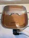 Tristar Skillet CM-812 With Copper Chef Pan. Fixed Price $25.20.