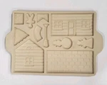 Vintage Gingerbread House Mold Superstone 1994 Sassafras Enterprises Made Usa. Fixed Price $12.99.
