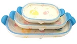 Temp-tations By Tara Old World Easter Egg Set Of 3 Oblong Serving Dishes W/ Lids. Fixed Price $37.89.