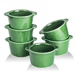 Creme Brulee Ramekins Ceramic Bowls - Vicrays Mini Custard Cups 8 Oz Oven Saf.... Fixed Price $33.98.