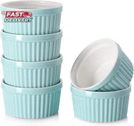 Dowan 4 Oz Ramekins - For Creme Brulee Porcelain Oven Safe, Cl. Fixed Price $31.02.