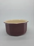 Emile Henry France For Williams Sonoma Burgundy Souffle Dish Stoneware #6870. Fixed Price $34.99.
