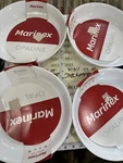 4X Marinex Opaline Tempered Glass Baker 10 7/8 2 1/8 Deep ,premium Design. Fixed Price $99.99.