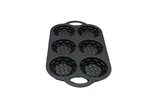 Nordic Ware Nonstick Shortcake Baskets Baking Pan Makes 6 S-cakes Cast Aluminum. Fixed Price $24.99.