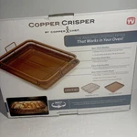 Copper Crisper By Chef As Seen On Tv Transforms Oven Into Air Fryer. Fixed Price $22.99.