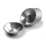 Bmiroamdfe 25 Pieces Egg Molds Tiny Tartlets Dessert Small, Siliver. Fixed Price $20.31.