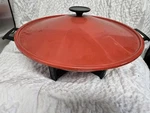 Vintage West Bend Non-stick Electric Wok Skillet Grill. Fixed Price $30.00.
