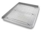 Usa Pan 1607CR Bakeware Extra Large Sheet (pack Of 1), Silver. Fixed Price $62.04.