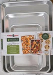Nordic 3 Piece Aluminum Bakeware Set - Jelly Roll & Sheet Pans. Fixed Price $24.64.