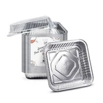 Fig & Leaf (35 Pack) Square Baking Foil Pans With Lids 8" X 2" Wall. Fixed Price $29.99.