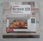 Nuwave Bravo Xl Air Fryer And Oven- Basket Cooking/ Broiler Racks Baking Pan. Fixed Price $149.00.