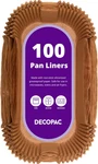 2LB Loaf Pan Liners, 100 Pack, Non-stick Siliconized Greaseproof Paper, Baking. Fixed Price $22.88.