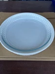 Vintage Pyrex Made France 812C Pie Tart Dish Pan Clear Glass Ribbed 24 Cm. Fixed Price $30.00.