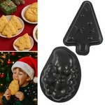 Christmas Tree Baking Pan Mold Metal Cookie Cutter Mini Cake Holiday Party !. Fixed Price $6.00.