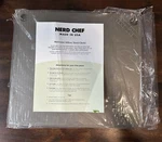 Nerd Chef Pro Steel Stone - High Performance Pizza Baking (14.5" X 16" .38"). Fixed Price $150.00.