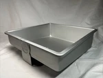 Fat Daddio Mad Dadder Square Aluminum Cake Pan 12 Inches Topsy Turvy. Fixed Price $19.99.