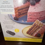 Wilton Round Cake Pan 4 Pack, Model 2105-0188. Fixed Price $9.00.