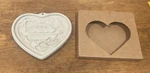 The Pampered Chef Cookie Mold - Welcome Home Heart 1998. Fixed Price $9.00.