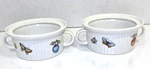 Andrea By Sadek Oven To Table Fruit Individual Casserole Handles No Lids #7236. Fixed Price $15.99.