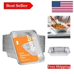 Comfy Package 30 Count 9X13 Inch Aluminum Foil Pans Durable & Eco-friendly. Fixed Price $72.99.