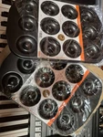 Chefmade Non-stick Donut Pan, 12-CAVITY Ring Doughnut Baking Pan(black) ***2-PAN. Fixed Price $39.49.