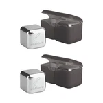 Rabbit Whiskey Jumbo Chilling Stones (2-PACK) Stainless Steel Rocks. Fixed Price $42.99.