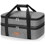 Insulated Casserole Carrier - Expandable Holder Tote For Hot Cold Food, Fi.... Fixed Price $46.79.