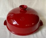 Emile Henry French Ceramic Bread Cloche Artisan Baker Lid Oven. Fixed Price $85.00.