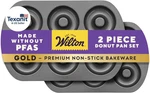 Gold Non-stick Donut Pan Set Quality Baking Dishwasher Safe & Scratch Re. Fixed Price $27.14.