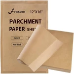 12X16 Inches Half Unbleached Parchment Paper Sheets, 66 Sq Ft Precut Pa.... Fixed Price $14.44.