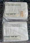 2 Vtg Wamsutta Ultracale 3 Piece Twin Set Bed Sheets - O'neil's Department Store. Fixed Price $95.00.