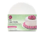 Wilton 8 In. Cake Circles Set Of 12 New. Fixed Price $6.95.