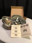 Vintage 1962 Chicago Metallic 9" Checkerboard Cake Pan Set #2400 Retro Kitchen. Fixed Price $18.95.