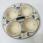 Temptations By Tara Old World Poinsettia Poached Egg Tray Oven Bakeware. Fixed Price $25.00.