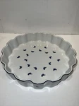 Ducks By Shafford Blue/white Fine Porcelain Microwave & Oven Baking Dish. Fixed Price $45.95.