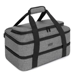 Trunab Casserole Carrier For Hot Cold Food 11 6.5 Inches, Grey. Fixed Price $46.99.