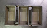 Chicago Metallic 45635 Commercial 3-STRAP Loaf Pans 3" Deep. Fixed Price $29.99.