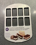 Wilton 12 Cavity Ice Cream Sandwich Pan- Non-stick 16" X 11" 1/2"- New. Fixed Price $25.00.
